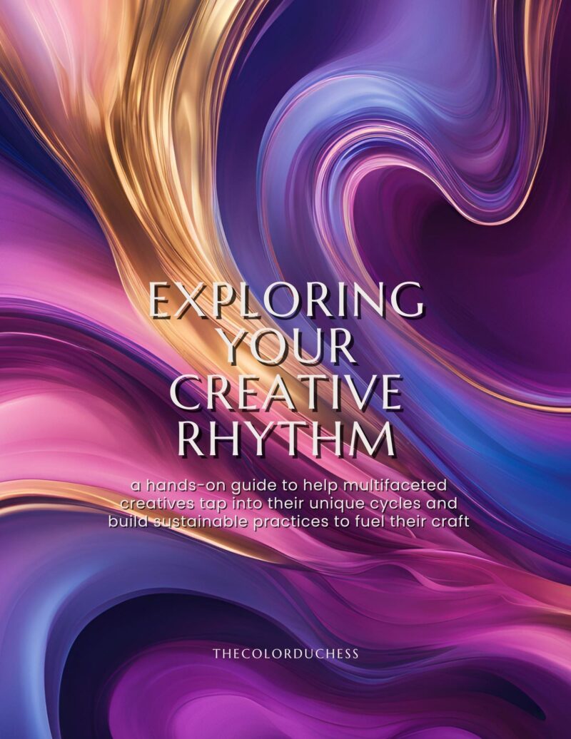 finding your creative rhythm