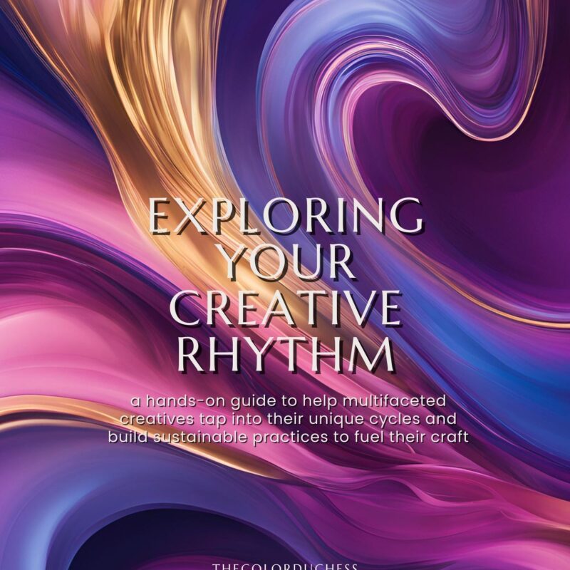 finding your creative rhythm