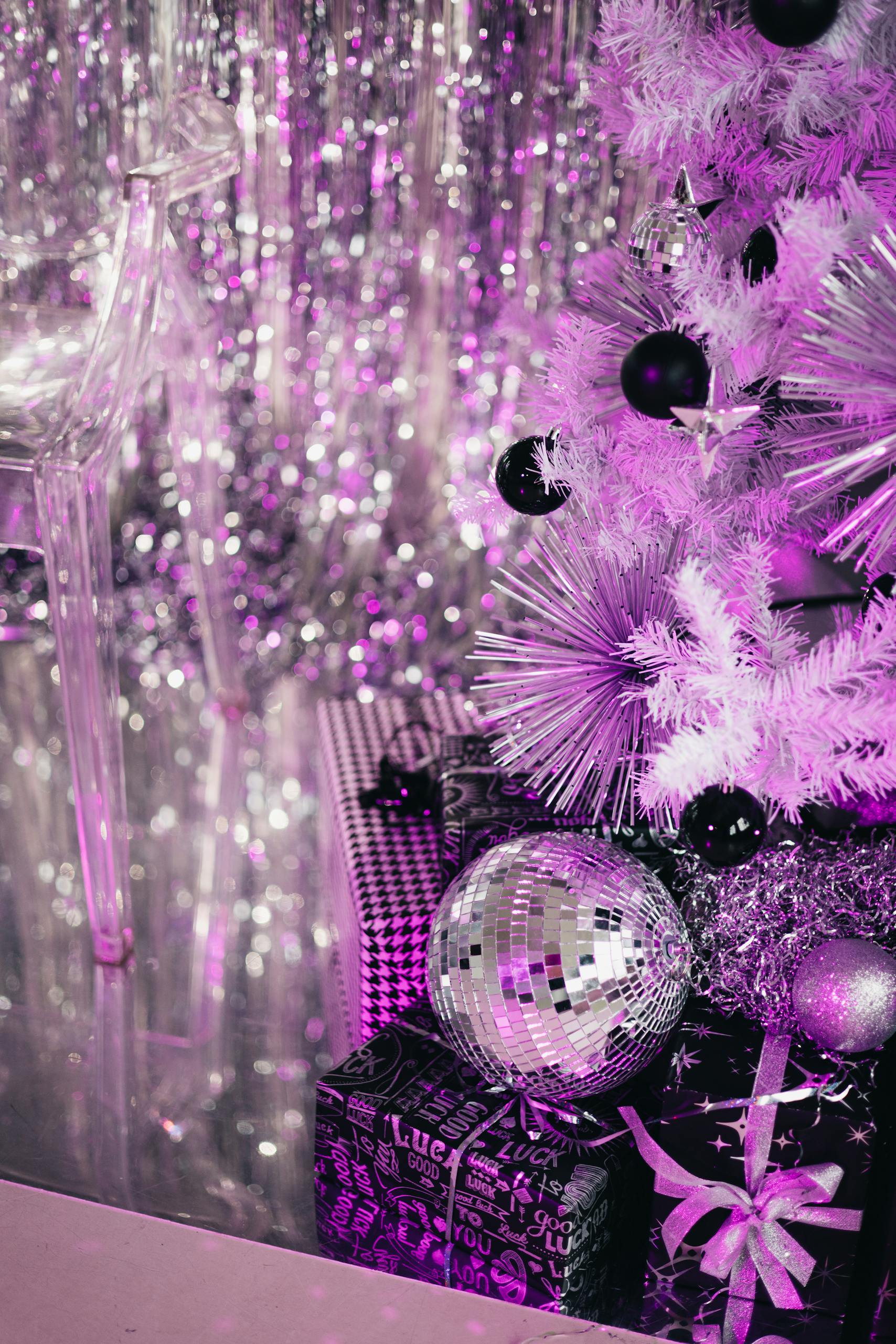 Violet Christmas Decoration